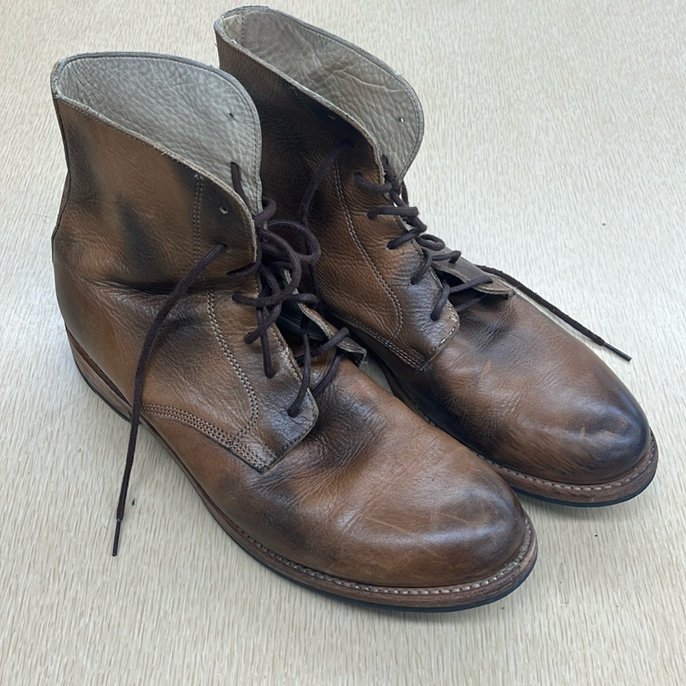 Bed Stu lace up leather boots